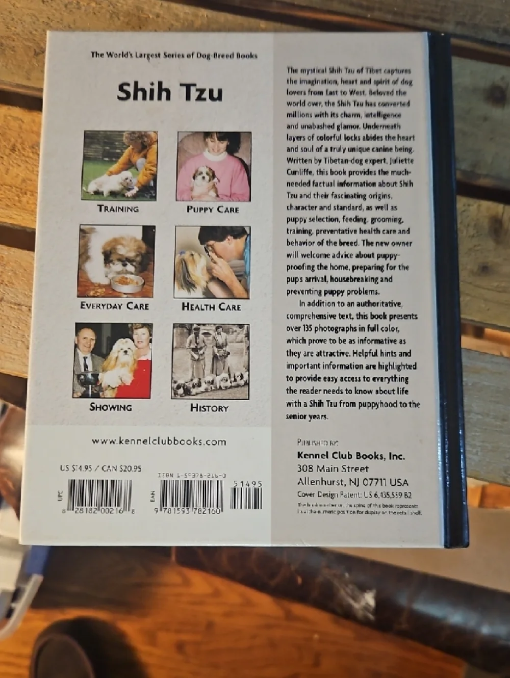 Shih Tzu Coffee Table Book - All About The Breed -